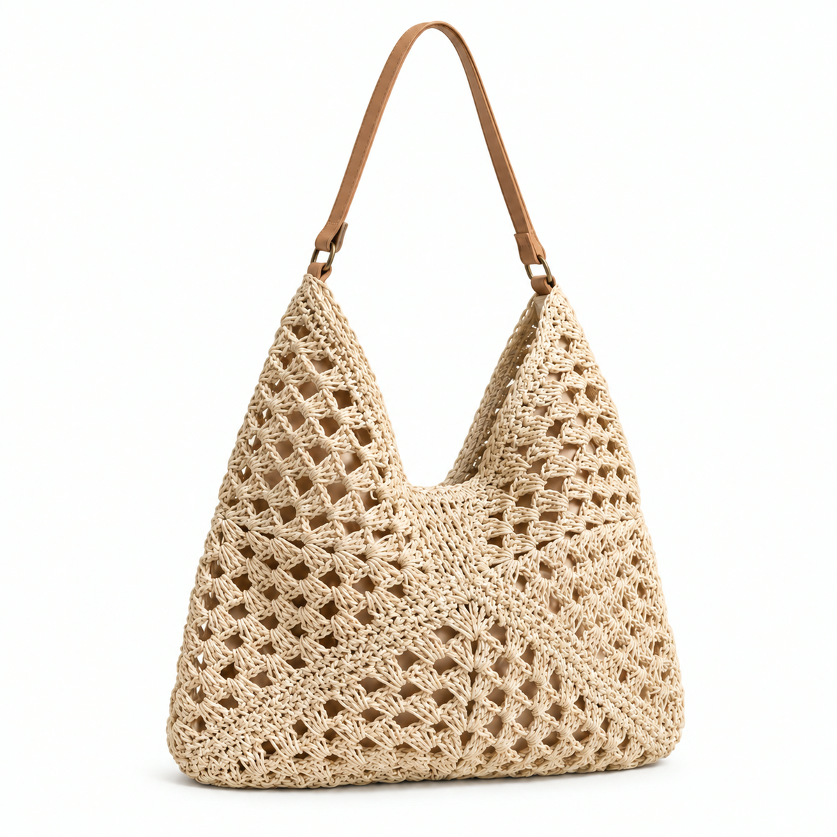 The Valencia Crochet Hobo