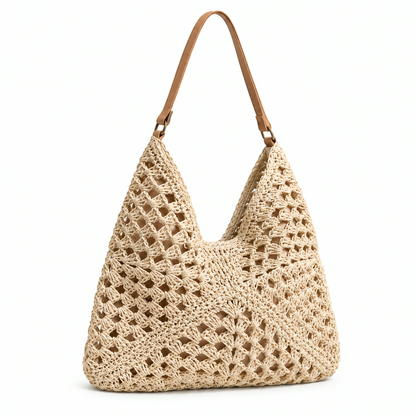 The Valencia Crochet Hobo