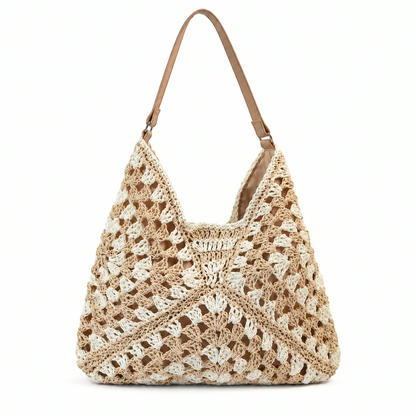 The Valencia Crochet Hobo