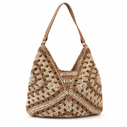 The Valencia Crochet Hobo
