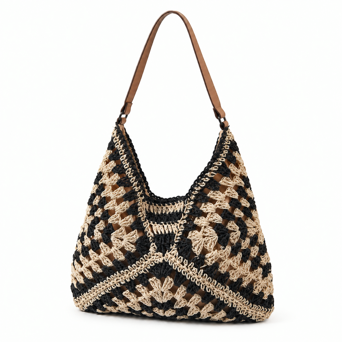 The Valencia Crochet Hobo