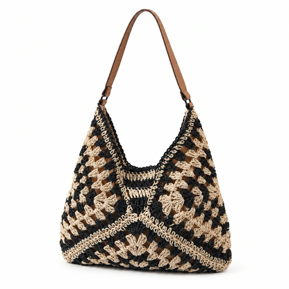 The Valencia Crochet Hobo