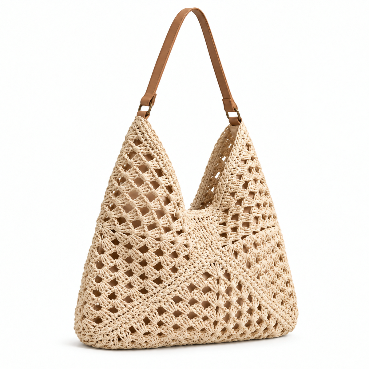 The Valencia Crochet Hobo