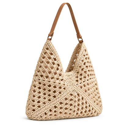 The Valencia Crochet Hobo