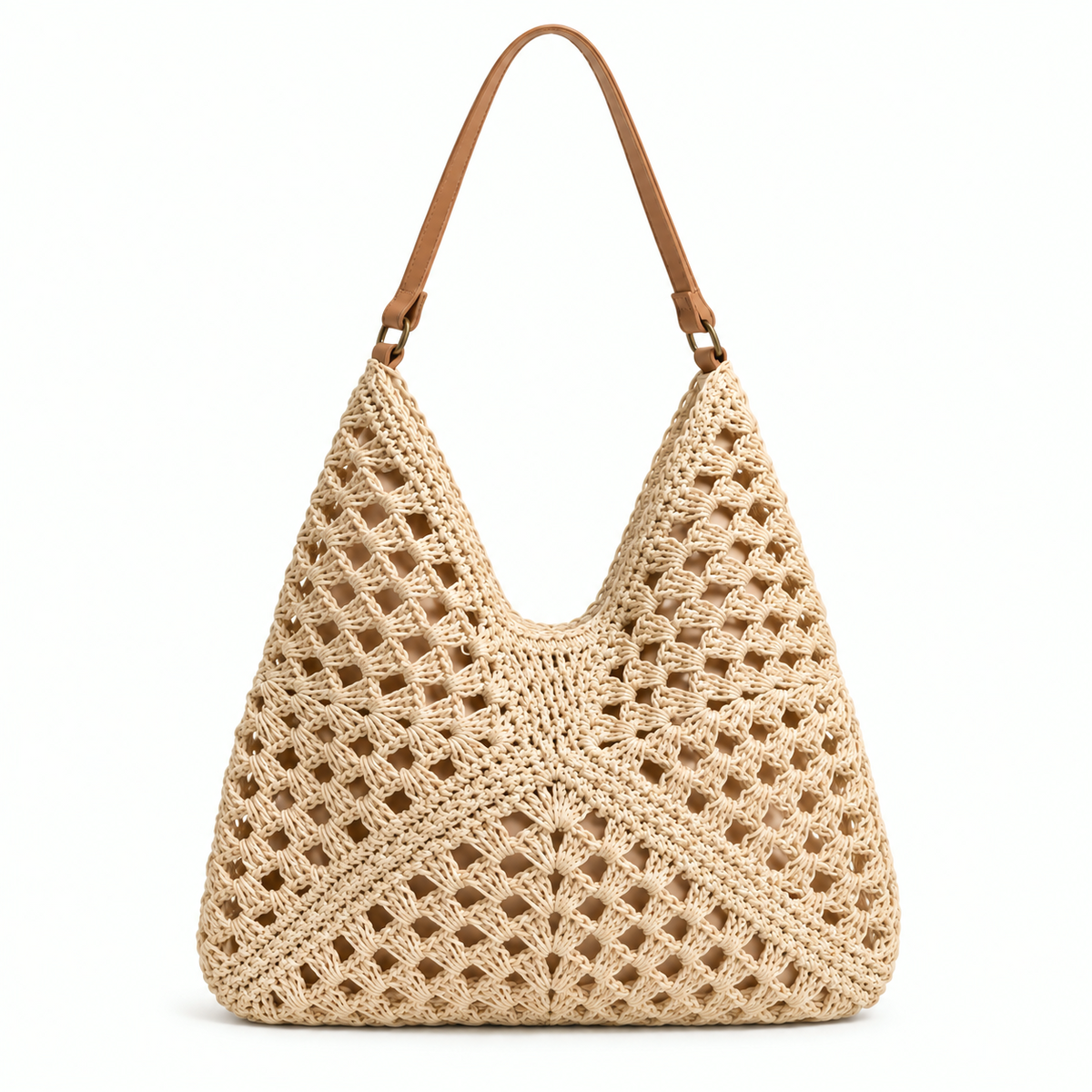 The Valencia Crochet Hobo